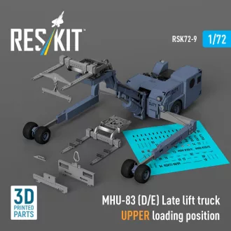   ResKit MHU-83 (D/E) Late lift truck UPPER loading position (3D Printed model kit)