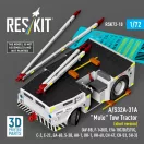 ResKit A/S32A-31A Mule Tow Tractor (short version) (AV-8B, F-14B/D, F/A-18C/D/E/F/G, C-2, E-2?, EA-6B, S-3B, AH-1, UH-1, UH-60, CH-47, CH-53, SH-3) (3D Printed model kit)