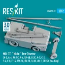 ResKit MD-3T Mule Tow Tractor (A-3, A-4, RA-5C, A-6, EA-6B, E-2C, A-7, C-2, F-4, F-8, F-14, F/A-18, OV-10, S-3B, UH-1, CH-53, Sea King) (3D Printed model kit)