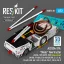ResKit A/S32A-31A Mule Tow Tractor AS47A-1 GTE (GTCP-100) (long version) (AV-8B, F-14B/D, F/A-18C/D/E/F/G, C-2, E-2?, EA-6B, S-3B, AH-1, UH-1, UH-60, CH-47, CH-53, SH-3) (3D Printed model kit)