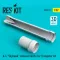ResKit A-4 Skyhawk exhaust nozzle for Trumpeter kit (3D Printed)