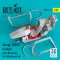 ResKit Mirage 2000C Cockpit with 3D decals for Kitty Hawk kit