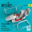 ResKit Mirage 2000C Cockpit with 3D decals for Kitty Hawk kit
