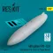 ResKit 480 gallon FPU-12/A fuel tank for F/A-18 (E,F,G) Super Hornet (1 pcs) (3D Printed)