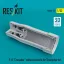 ResKit F-8 Crusader exhaust nozzle for Trumpeter kit (3D Printed)