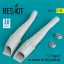 ResKit F-5 Tiger ll air intakes for Kitty Hawk kit (3D Printed)