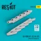 ResKit Bf-109E (E1,E3,E4,E7) exhaust for Trumpeter kit (3D Printed)