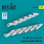 ResKit Bf-109E (E1, E3, E4, E7) exhaust for Hobby 2000 kit