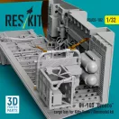 ResKit OV-10D Bronco cargo bay for Kitty Hawk/Zimimodel kit (3D Printed)
