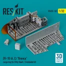 ResKit OV-10 (A,C) Bronco cargo bay for Kitty Hawk / Zimimodel kit (3D Printed)