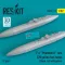 ResKit F-4 Phantom II late 370 gallon fuel tanks (Royal Jet) with pylons (2 pcs) (3D Printed)