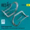 ResKit Open canopy frame Mirage 2000 (B,D,N) for Kitty Hawk / Zimimodel kit (3D Printed)