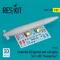 ResKit Centerline 650 gal fuel tank with pylons for F-105 Thunderchief (1 pcs) (3D Printed)