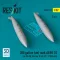ResKit 300 gallon fuel tank AERO 1D for AV-8B, Harrier II GR.7/9, T.10 (2 pcs) (3D Printed)
