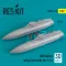 ResKit 600 Gallon wing fuel tanks for F-16 (CJ/DJ Block 50/52, 50/52+, Sufa) (2 pcs) (3D Printed)