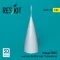 ResKit Mirage 2000C nose cone for Kitty Hawk / Zimimodel kit (3D Printed)