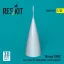 ResKit Mirage 2000C nose cone for Kitty Hawk / Zimimodel kit (3D Printed)