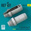 ResKit F?15 Eagle/Strike Eagle (A,B,C,D,E early,J) F100-PW-220 closed exhaust nozzles for Tamiya kit (3D Printed)