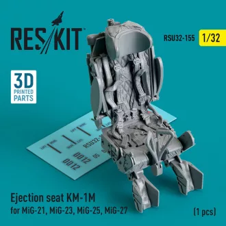   ResKit Ejection seat KM-1M for MiG-21, MiG-23, MiG-25, MiG-27 (1 pcs) (3D Printed)