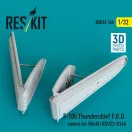 ResKit F-105 Thunderchief F.O.D. covers for ResKit RSU32-0148 (3D Printed)