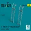 ResKit F-105 (F, G) Thunderchief access ladders (2 pcs) (3D Printed)