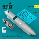 ResKit TARPS pod for F-14 Tomcat (1 pcs) (3D printed)