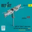 ResKit AH-1G Cobra main rotor with dust and debris deflector (sand shields) early version for ICM kit (3D Printed)