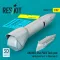 ResKit AN/AVQ-26A PAVE Tack pod with pilon for F-4 Phantom II (3D Printed)