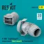 ResKit F-35B Lightning II exhaust nozzle (Short takeoff) for Trumpeter kit (3D printed)