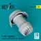 ResKit F-35B Lightning II exhaust nozzle (Parked/Fly) for Trumpeter kit (3D printed)
