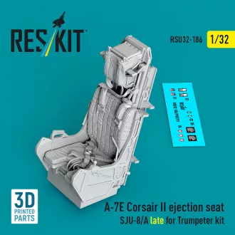   ResKit A-7E Corsair II ejection seat SJU-8/A late for Trumpeter kit (3D Printed)