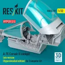 ResKit A-7E Corsair II late cockpit (Hyperdetailed edition) for Trumpeter kit (3D Printed)