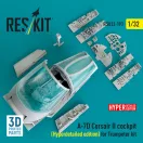 ResKit A-7D Corsair II cockpit (Hyperdetailed edition) for Trumpeter kit (3D Printed)
