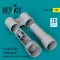ResKit F-4 (B, C, D, N) Phantom II exhaust nozzles for Tamiya kit (3d Printed)