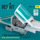 ResKit F-105D Thunderchief cockpit (Basic edition with 3D decals) for Trumpeter kit (3D Printed)