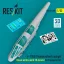 ResKit F-105G Thunderchief cockpit (Basic edition with 3D decals) for Trumpeter kit (3D Printed)
