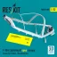ResKit F-35A Lightning II open canopy frame for Italeri / Academy kit (3D Printed)