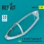 ResKit F-35 (A/C) Lightning II close canopy frame for Trumpeter kit (3D Printed)