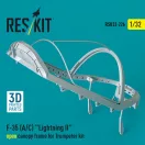 ResKit F-35 (A/C) Lightning II open canopy frame for Trumpeter kit (3D Printed)