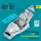 ResKit F-35C Lightning II late cockpit (Basic edition with 3D decals) for Trumpeter kit (3D Printed)