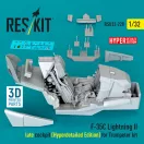 ResKit F-35C Lightning II late cockpit (Hyperdetailed Edition) for Trumpeter kit (3D Printed)