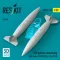 ResKit 150 gallon underwing fuel tanks (F-5E, F, N, F-20, AT-3) (2 pcs) (3D Printed)