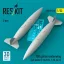ResKit 150 gallon underwing fuel tanks (F-5E, F, N, F-20, AT-3) (2 pcs) (3D Printed)
