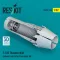 ResKit F-105 Thunderchief exhaust nozzle for Trumpeter kit (3D Printed)