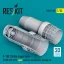 ResKit F?15E Strike Eagle late (F100-PW-229) open exhaust nozzles for Tamiya kit (3D Printed)