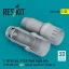 ResKit F?15I Ra'am, F?15K Slam Eagle late (F100-PW-229) open exhaust nozzles for Tamiya kit (3D Printed)