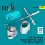 ResKit P-47N Thunderbolt propeller, engine (P&W R-2800) & engine hood (3D Printed) for Trumpeter