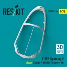 ResKit F-35B Lightning II closed canopy frame (3D Printed) for Trumpeter