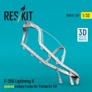 ResKit F-35B Lightning II opened canopy frame (3D Printed) for Trumpeter