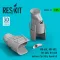 ResKit MH-60L, MH-60S, HH-60G, HH-60H exhaust for Kitty Hawk / Zimimodel kit (3D Printed)